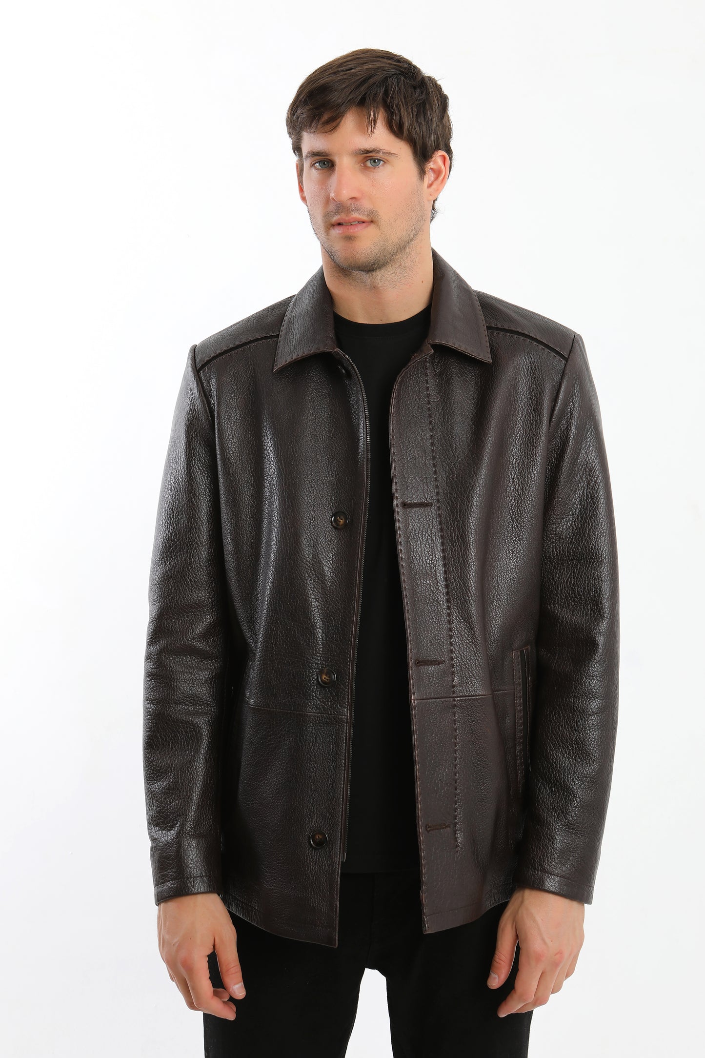 Brown Leather Jacket