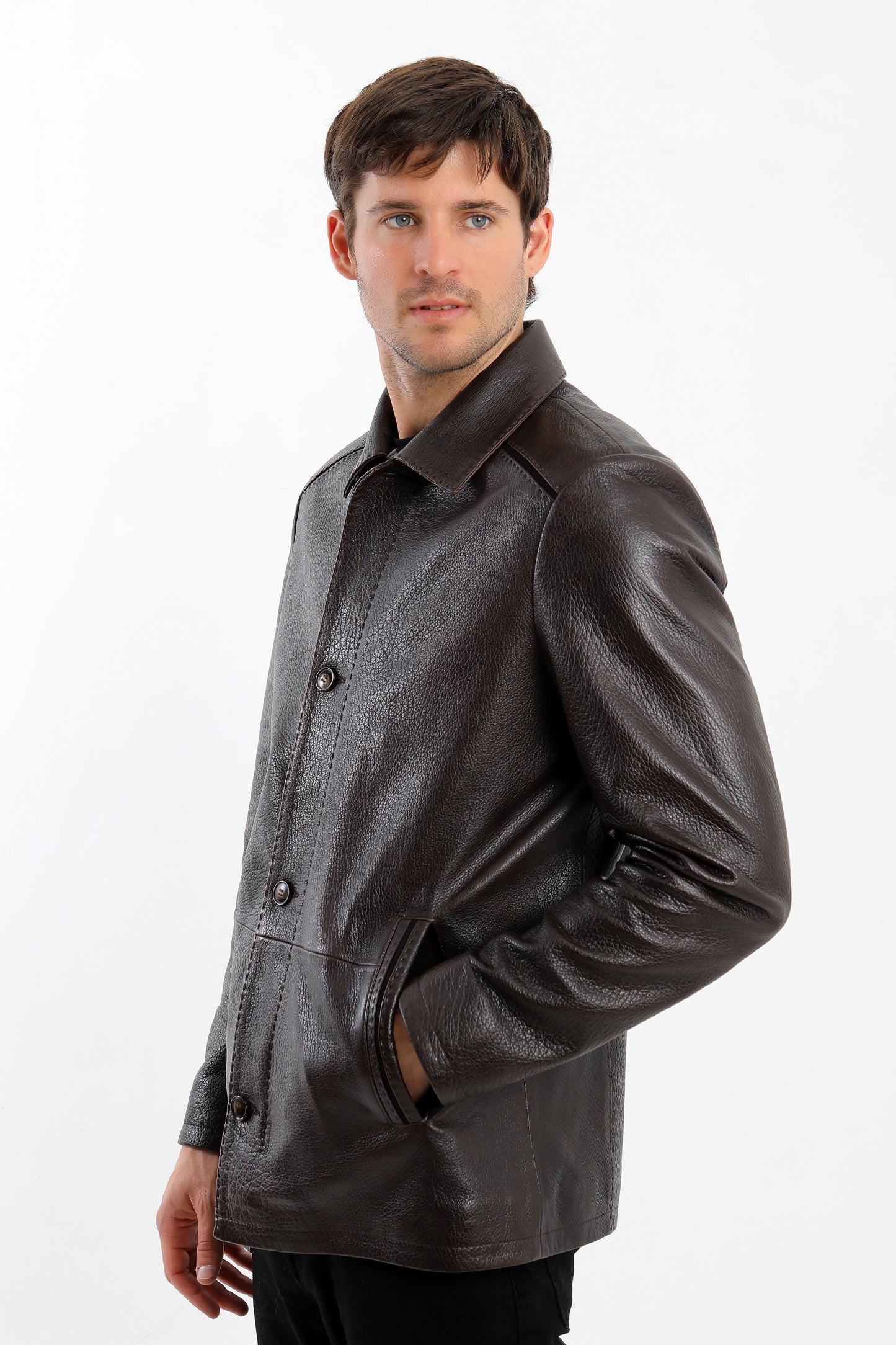 Brown Leather Jacket