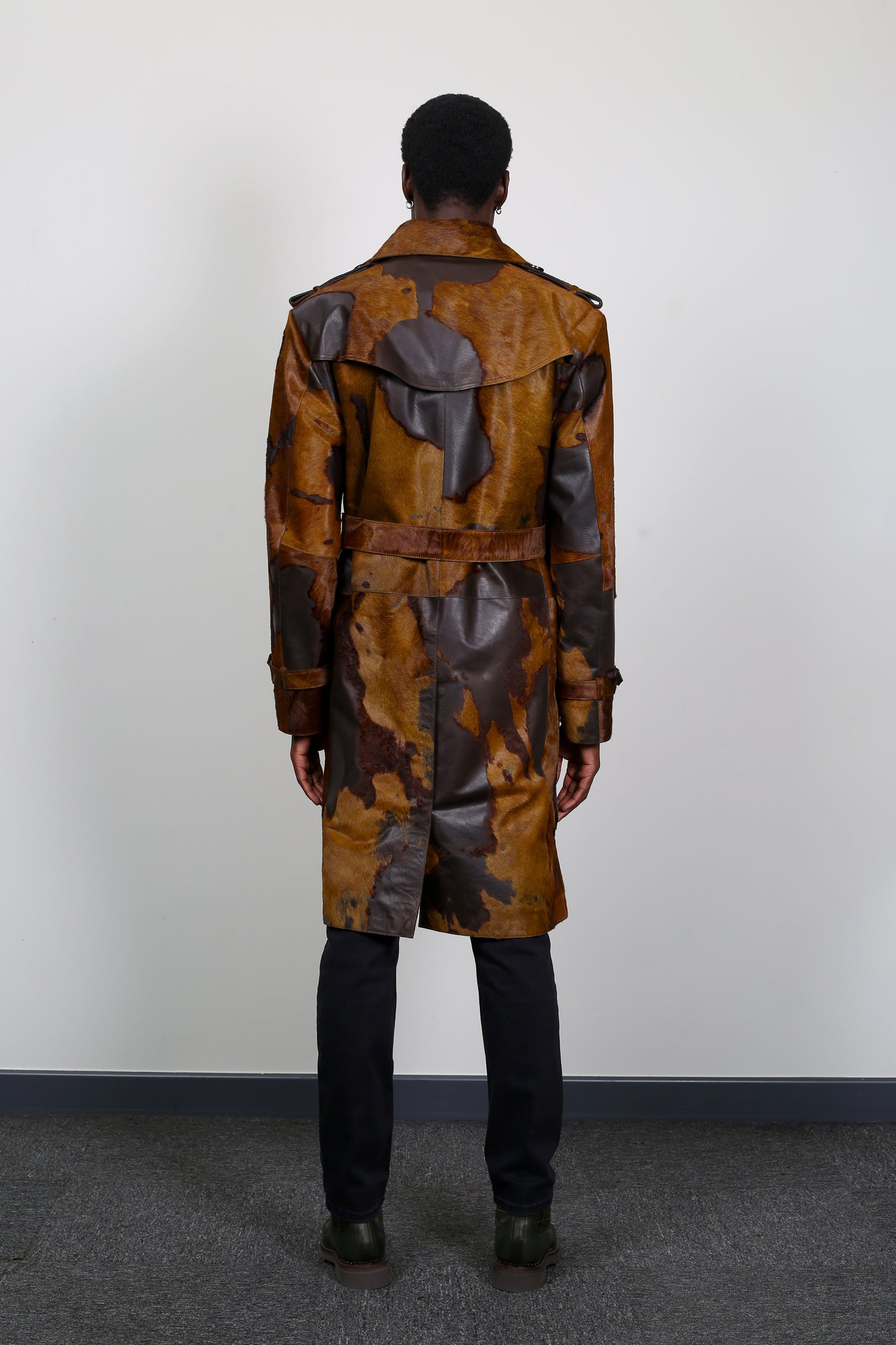 Nubian Flame Cavallino Trench Coat