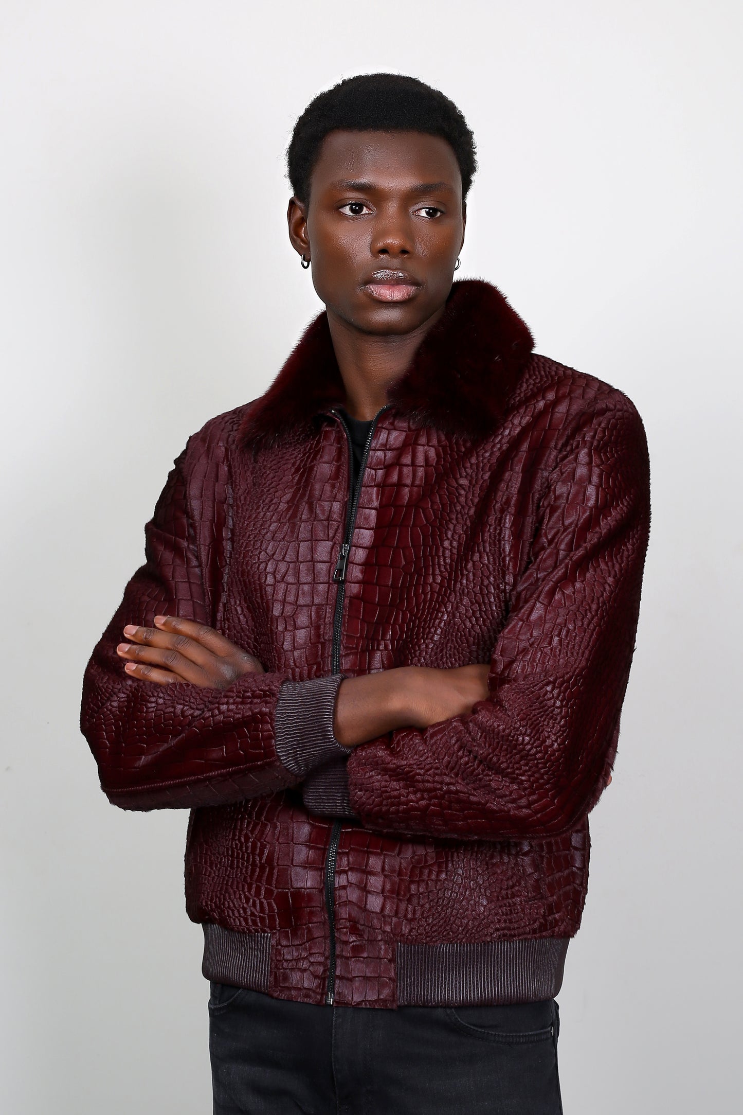 Ruby Croc Cavallino Jacket