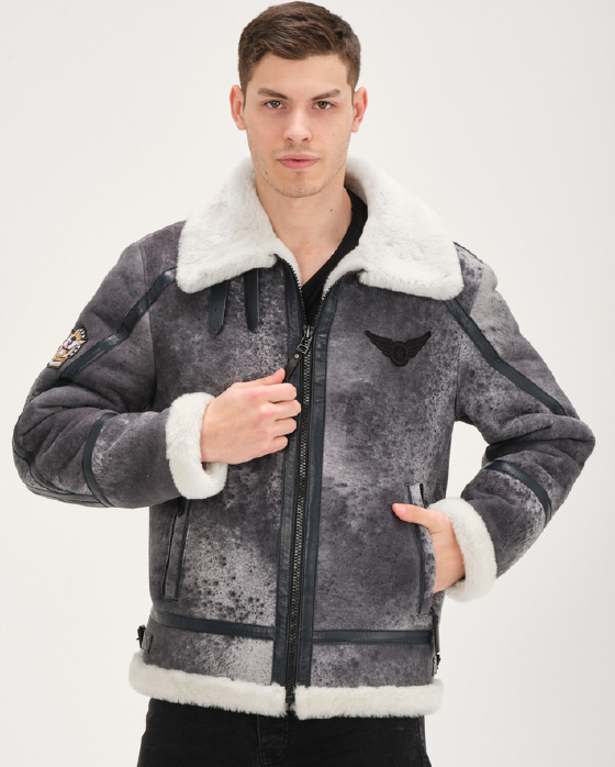 Christopher Sheepskin Shearling Coat