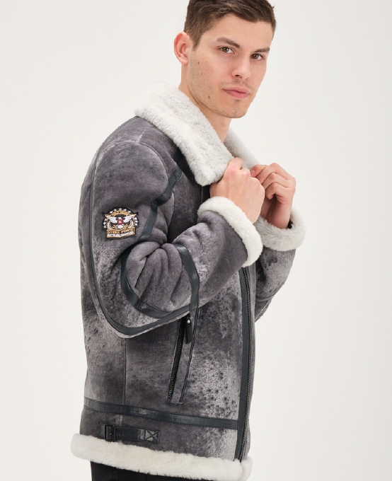 Christopher Sheepskin Shearling Coat