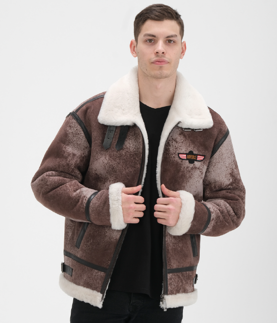 Carter Sheepskin Shearling Coat