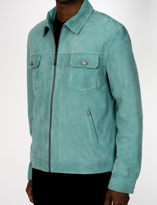 Burano Suede Leather Jacket