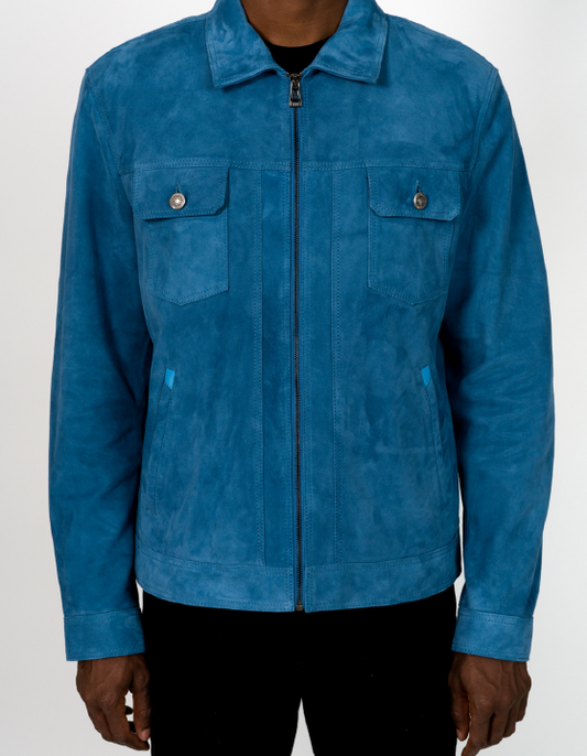 Burano Suede Leather Jacket