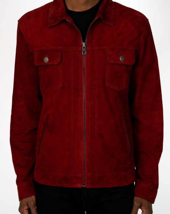 Burano Suede Leather Jacket