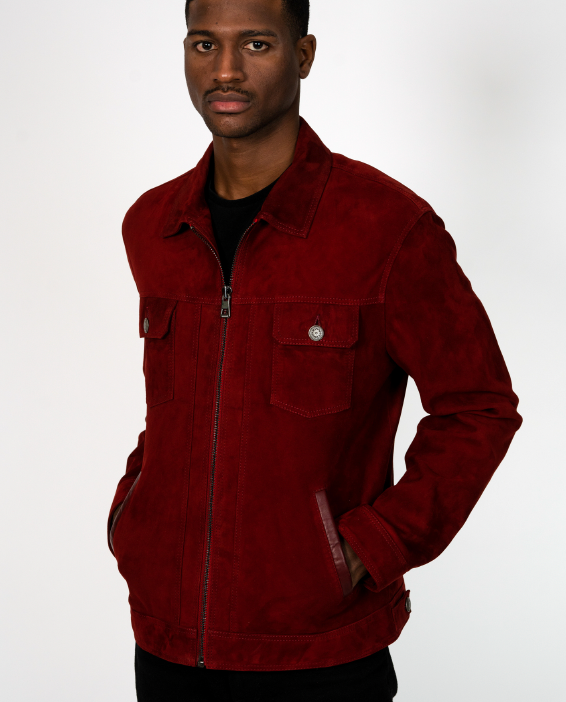 Burano Suede Leather Jacket