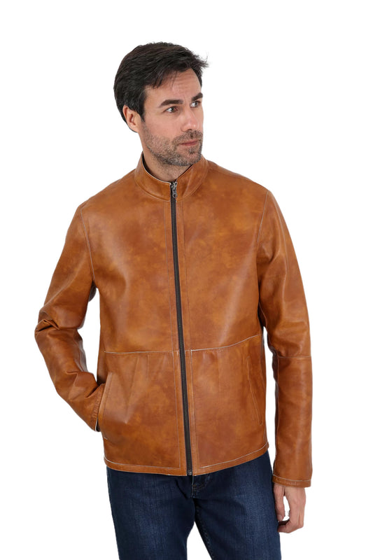 Amal Reversible Leather Jacket