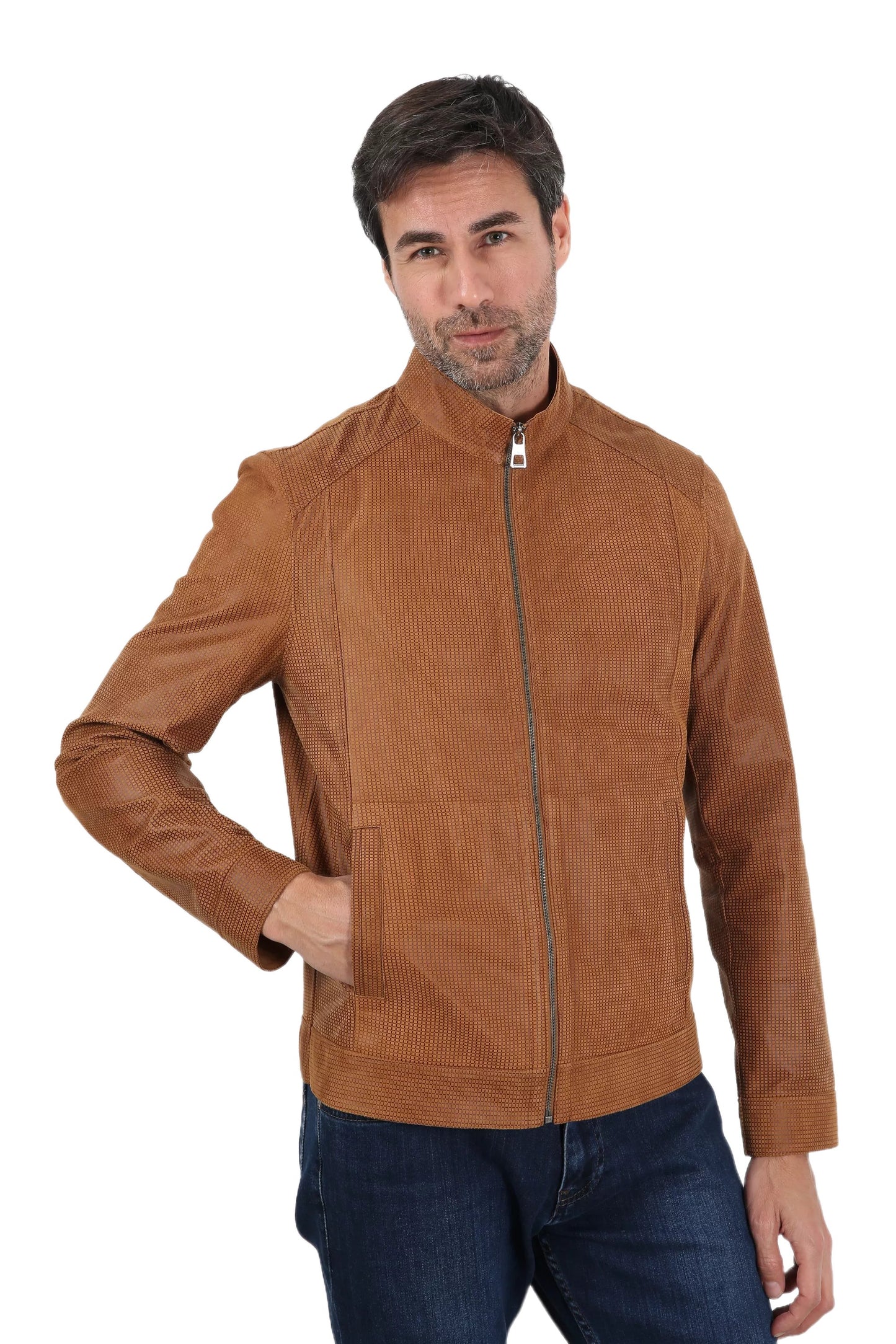 Flaneur Suede Leather Jacket