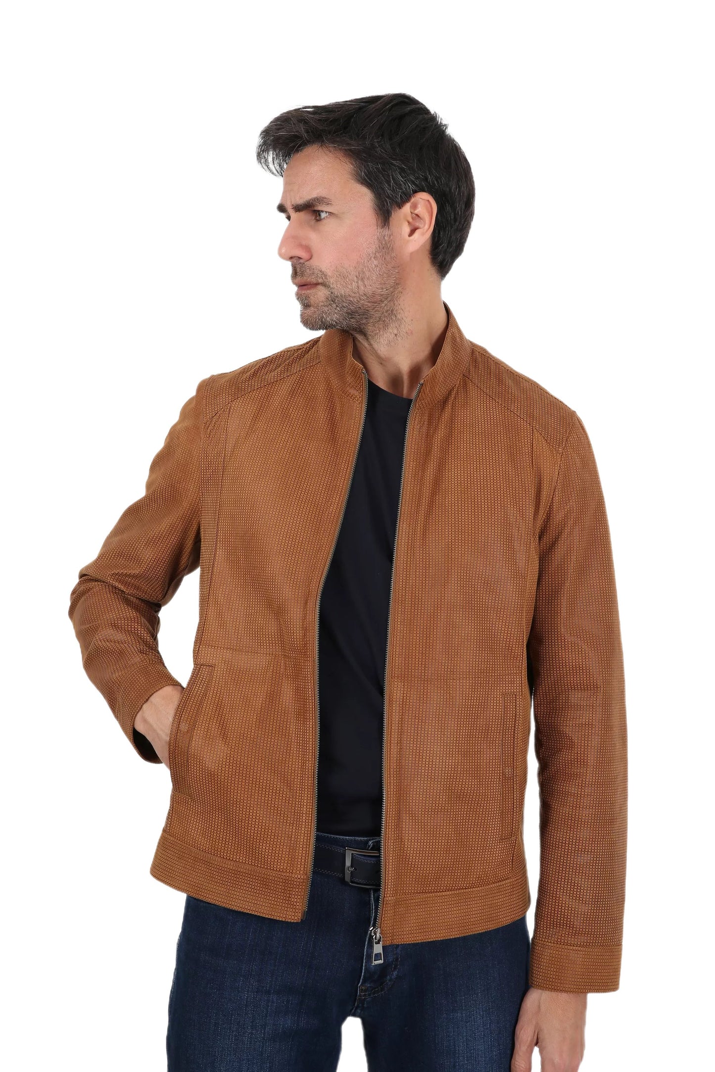 Flaneur Suede Leather Jacket