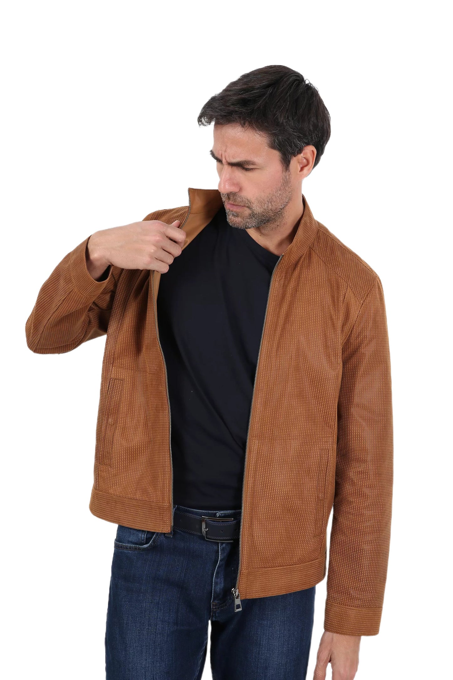 Flaneur Suede Leather Jacket