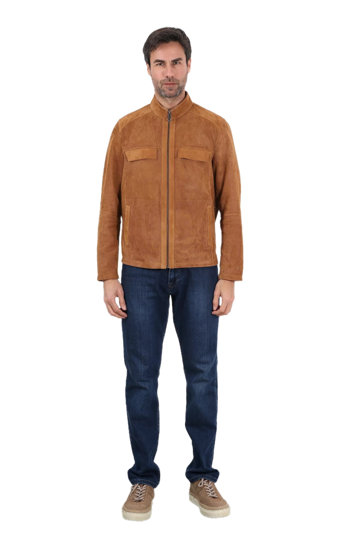 Yugen Suede Leather Jacket