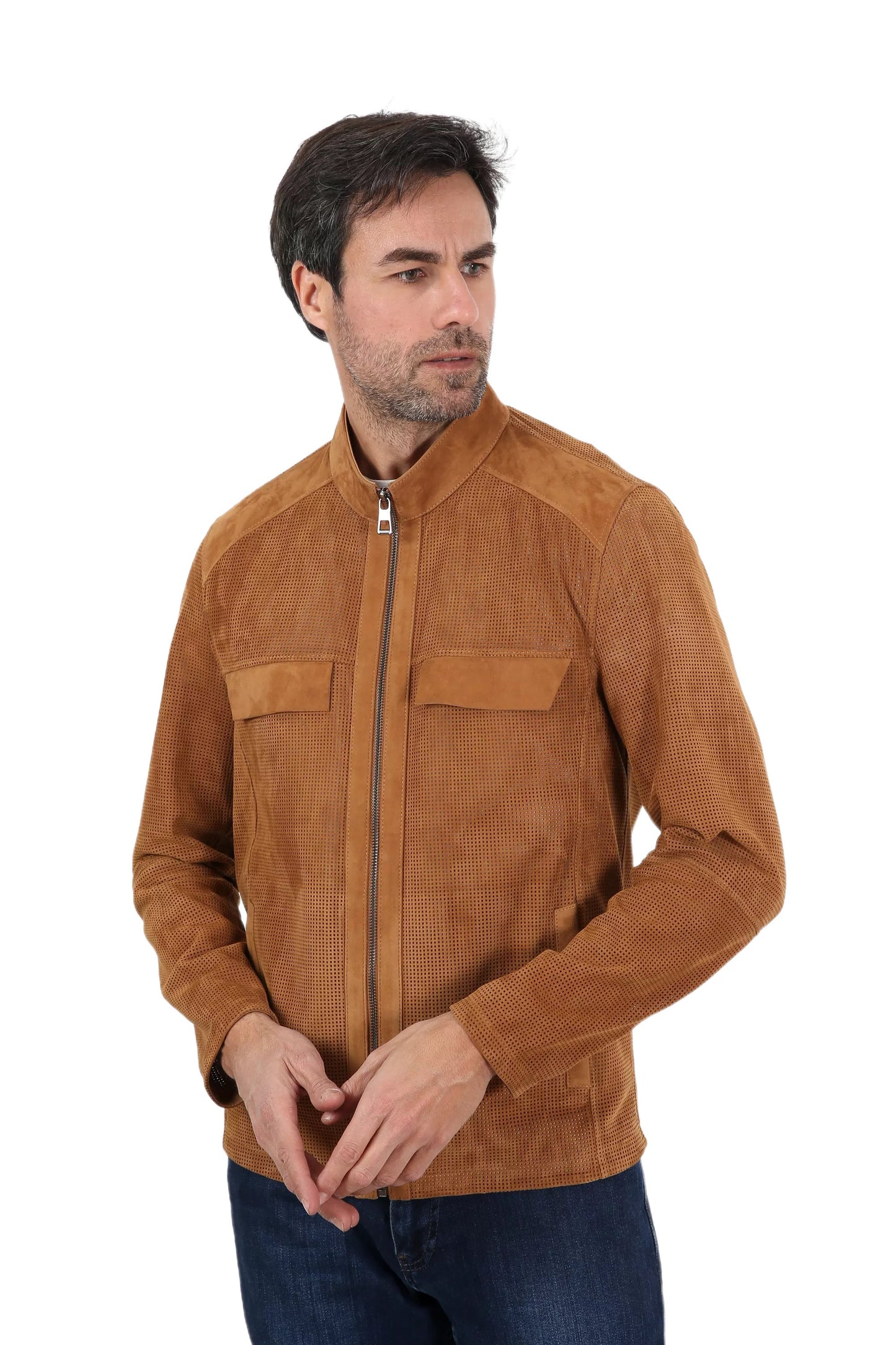 Yugen Suede Leather Jacket