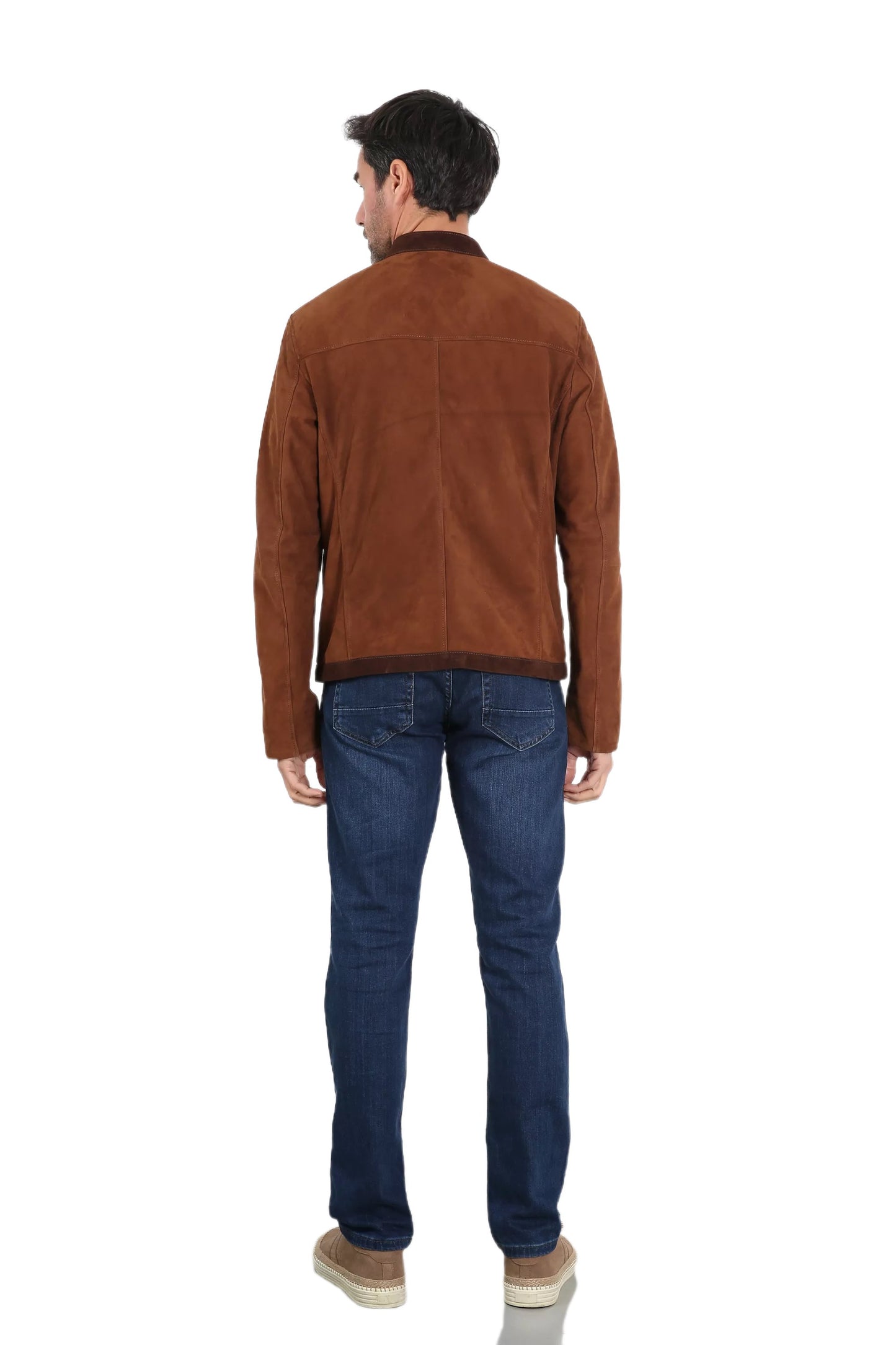 Augustus Suede Leather Jacket