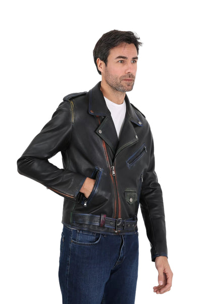 Brumous Leather Jacket