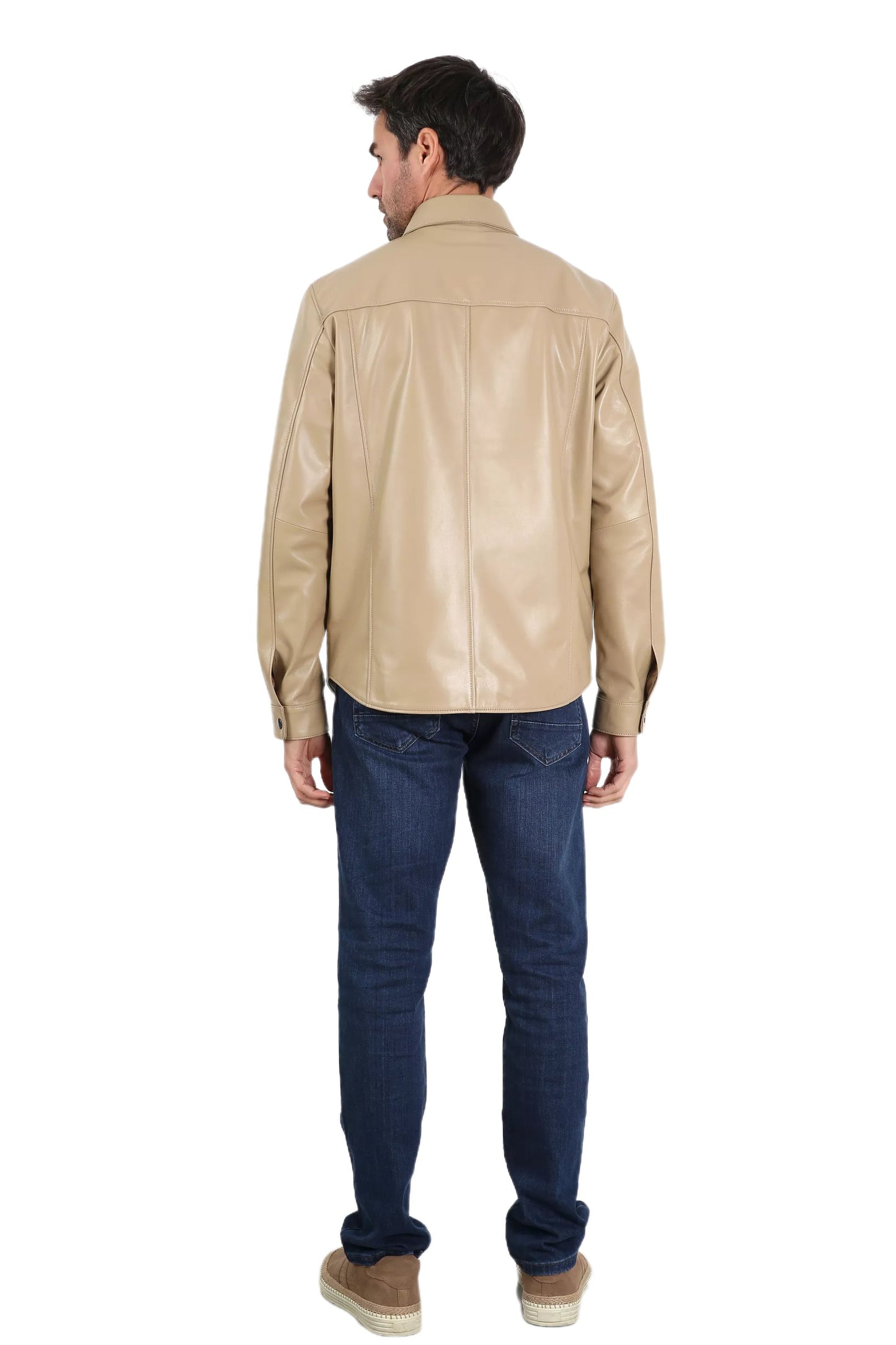 Mench Lambskin Leather Jacket