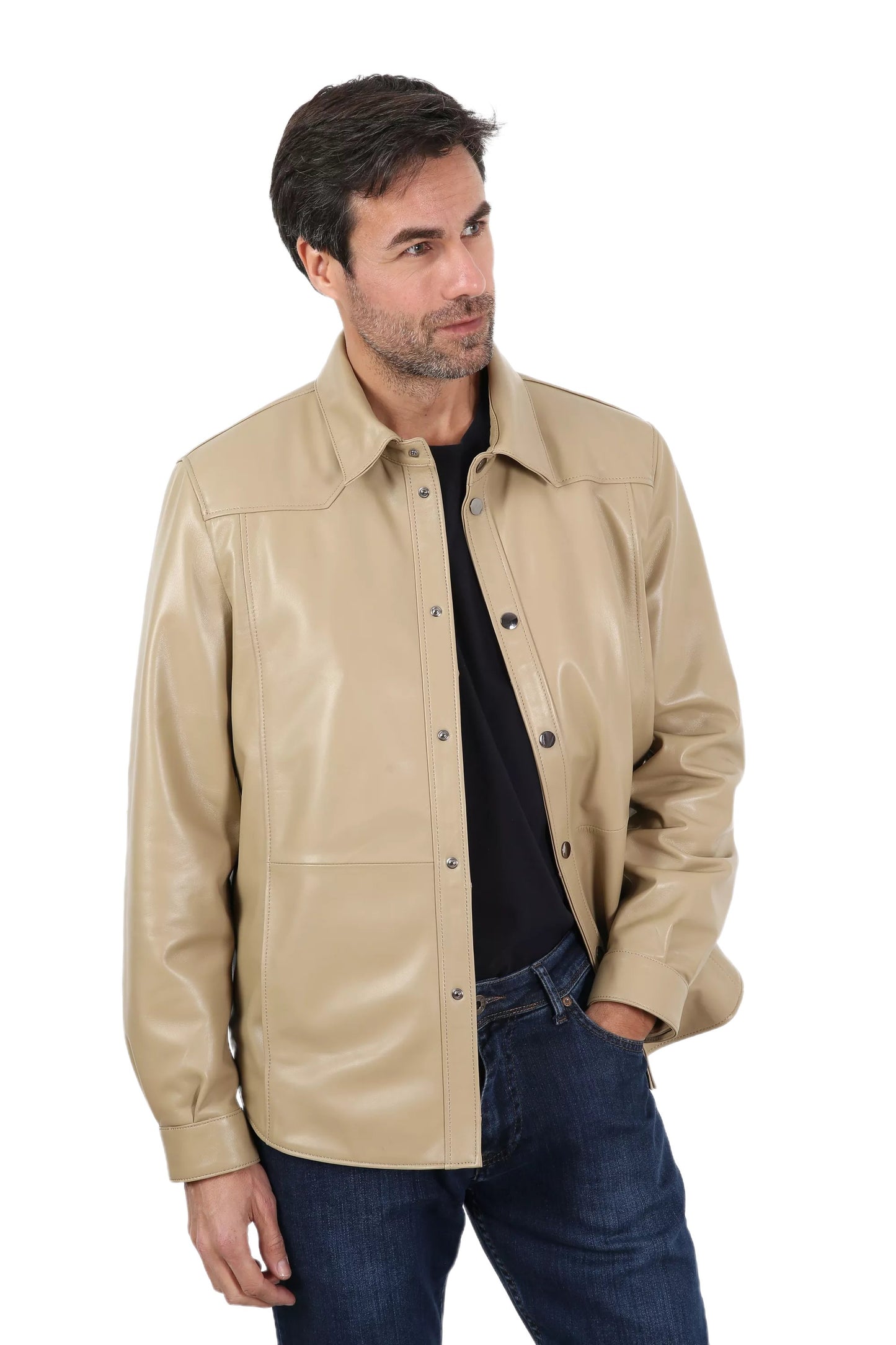 Mench Lambskin Leather Jacket