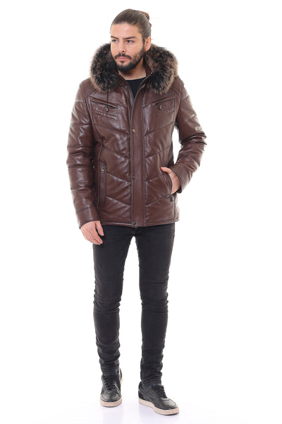 Micheal Leather Coat