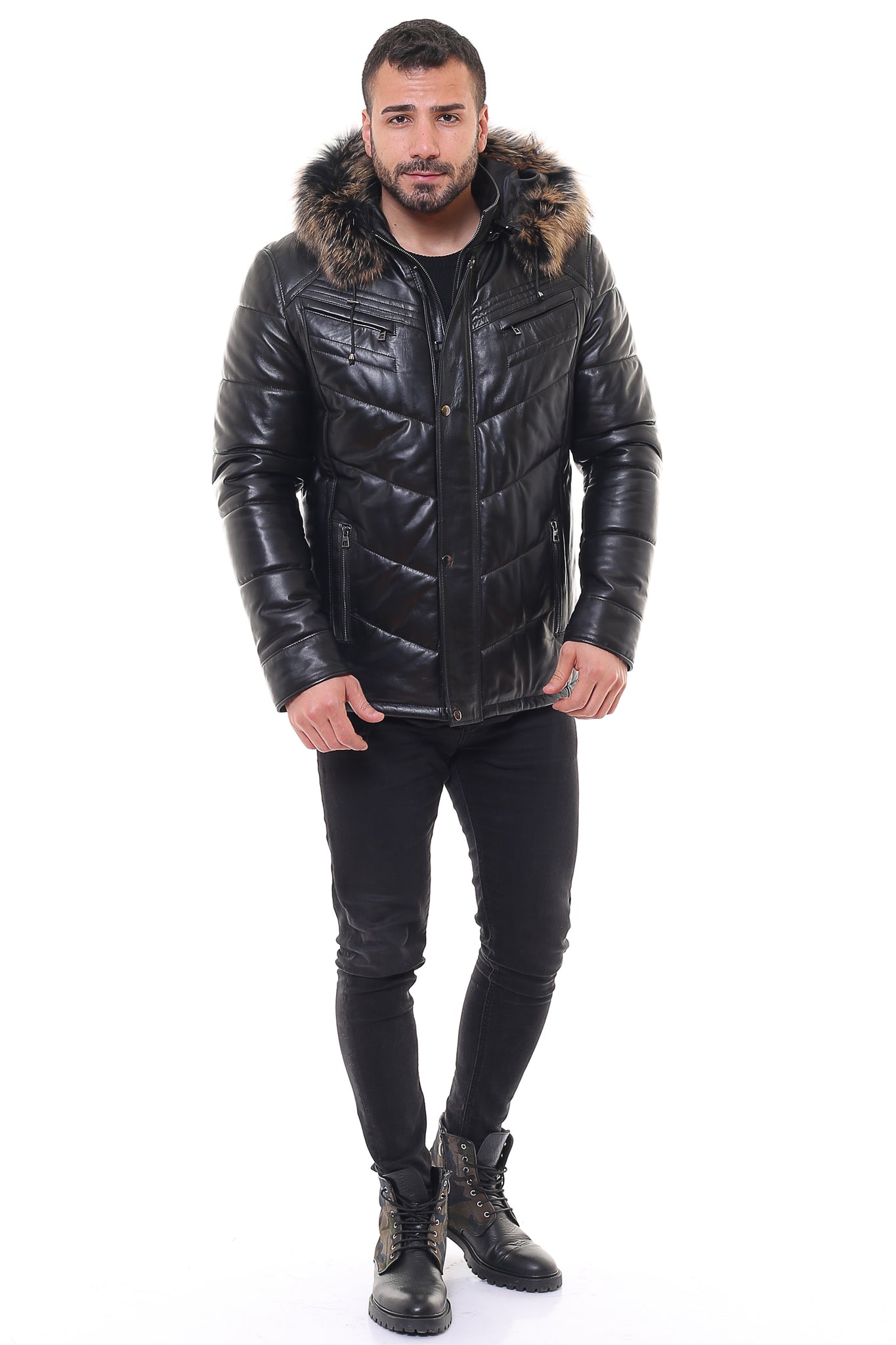 Micheal Leather Coat