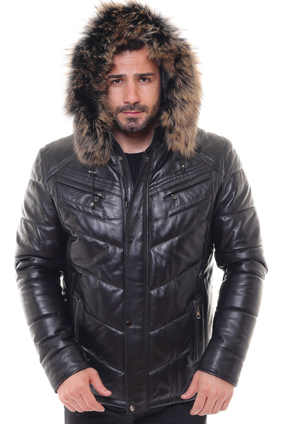 Micheal Leather Coat