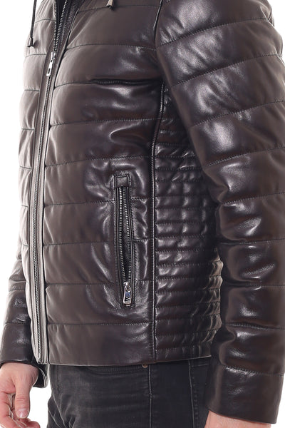 Matthew Leather Coat
