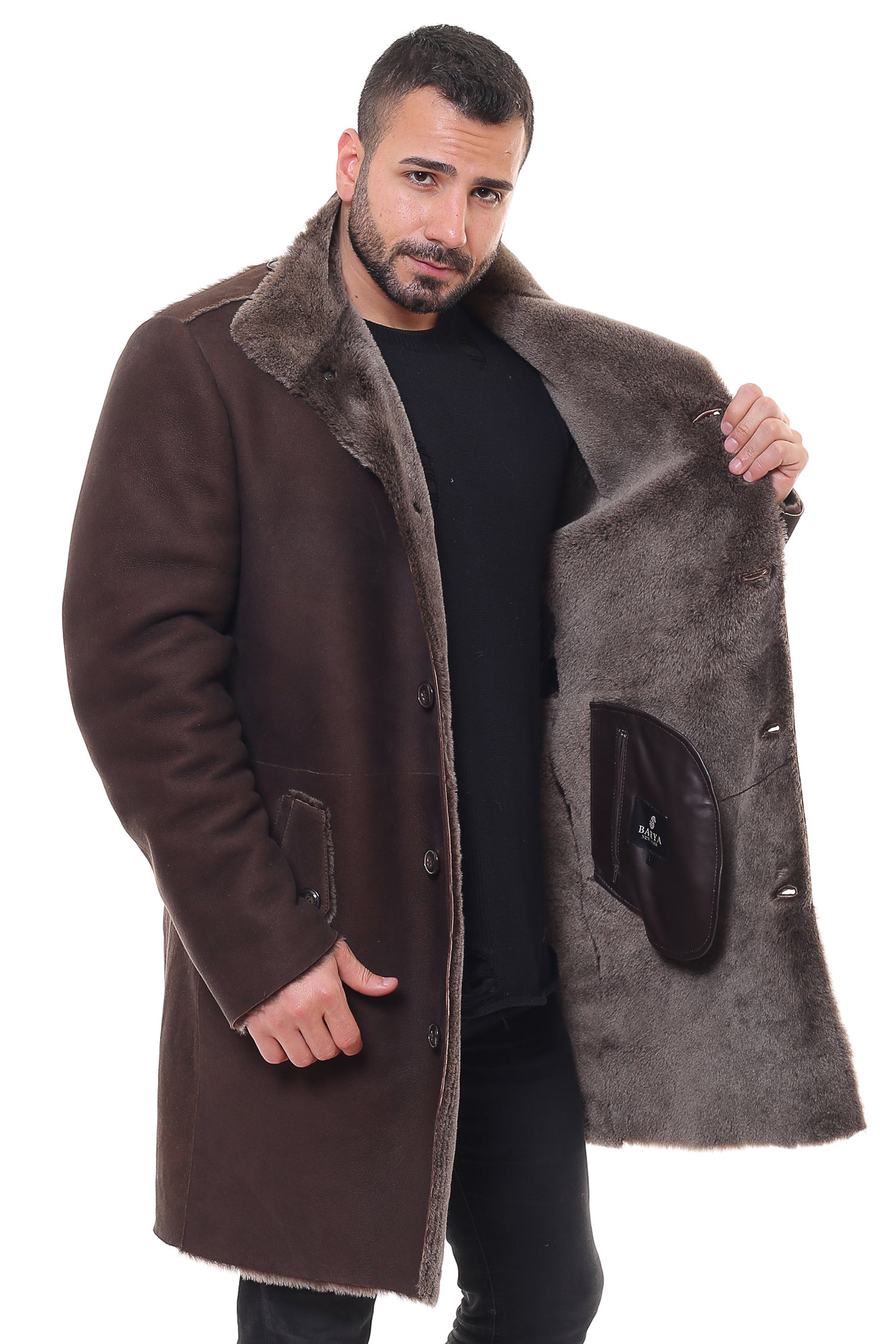 Ecce Sheepskin Shearling Jacket