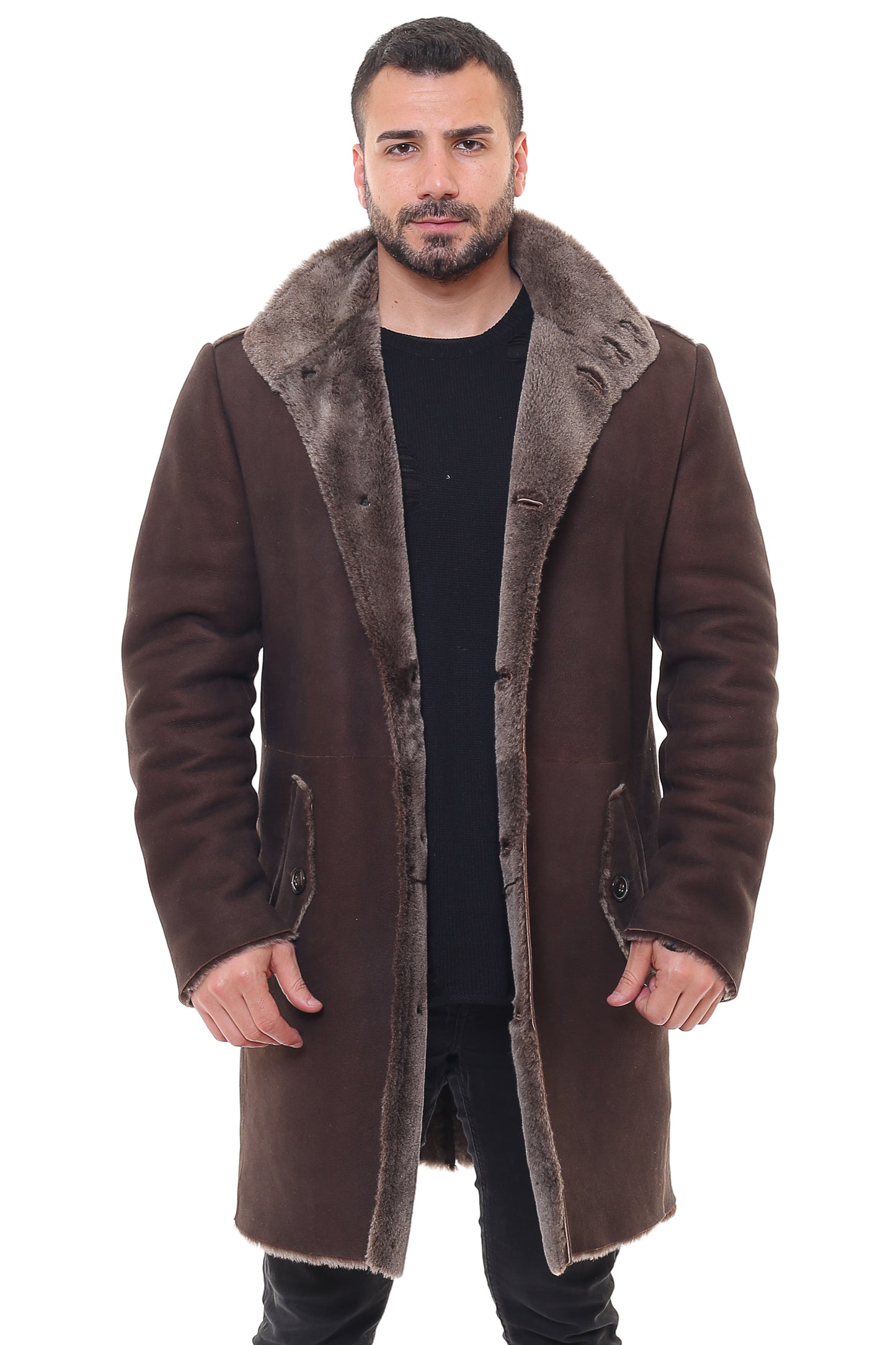 Ecce Sheepskin Shearling Jacket