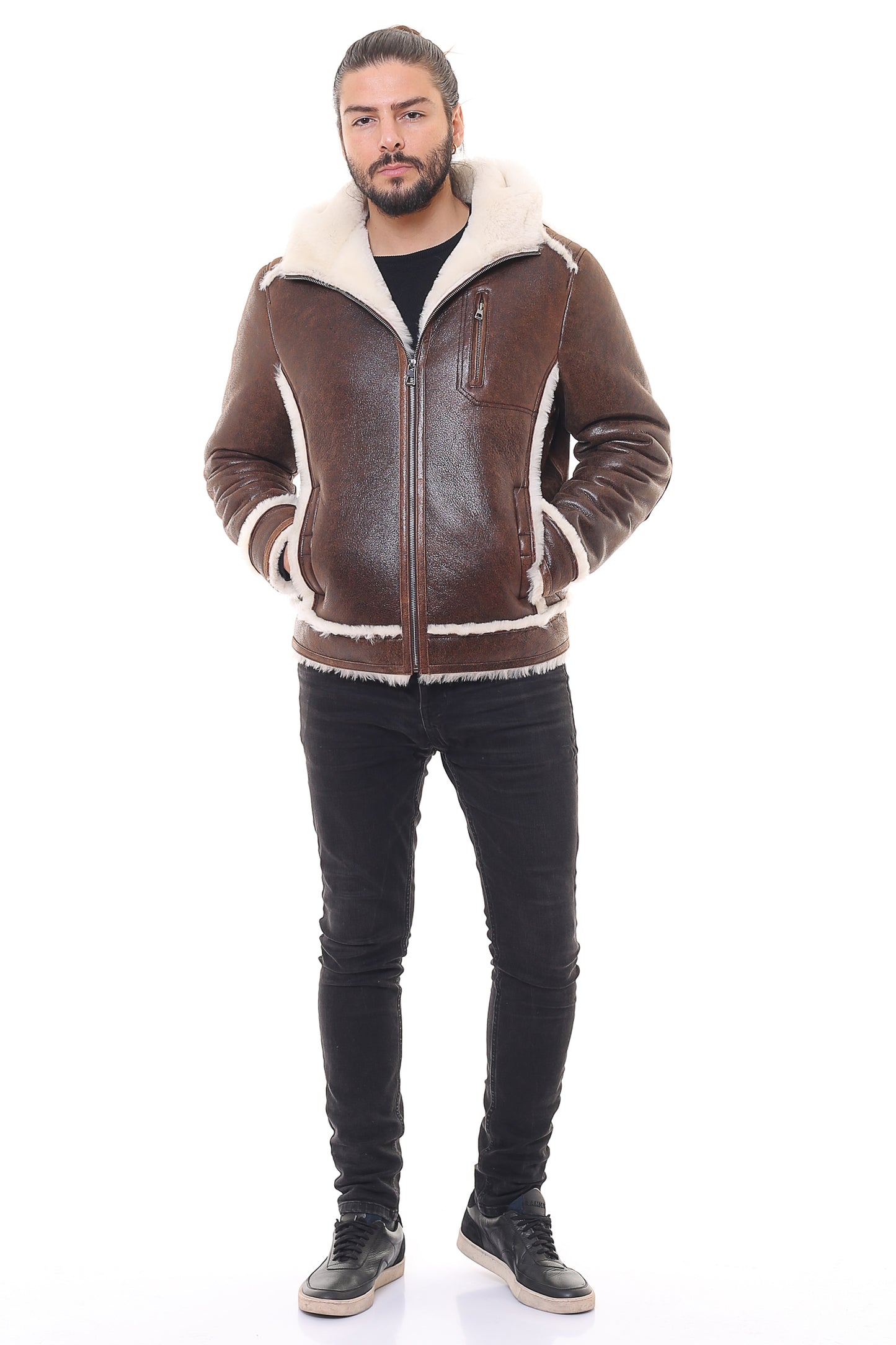 Gokotta Sheepskin Shearling Jacket