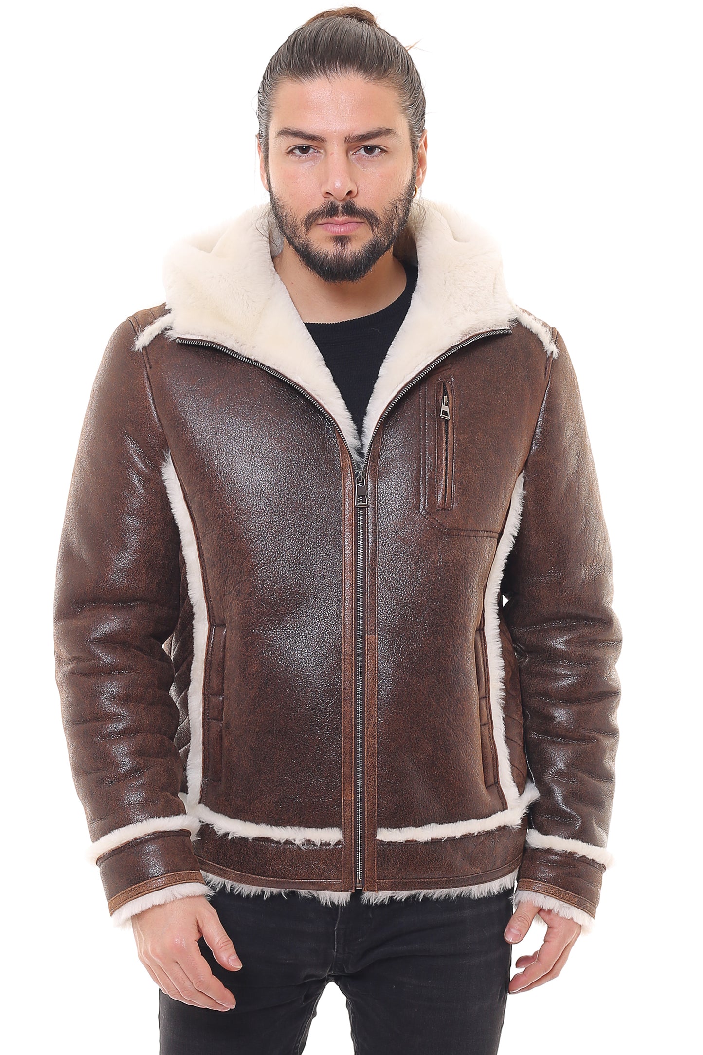 Gokotta Sheepskin Shearling Jacket