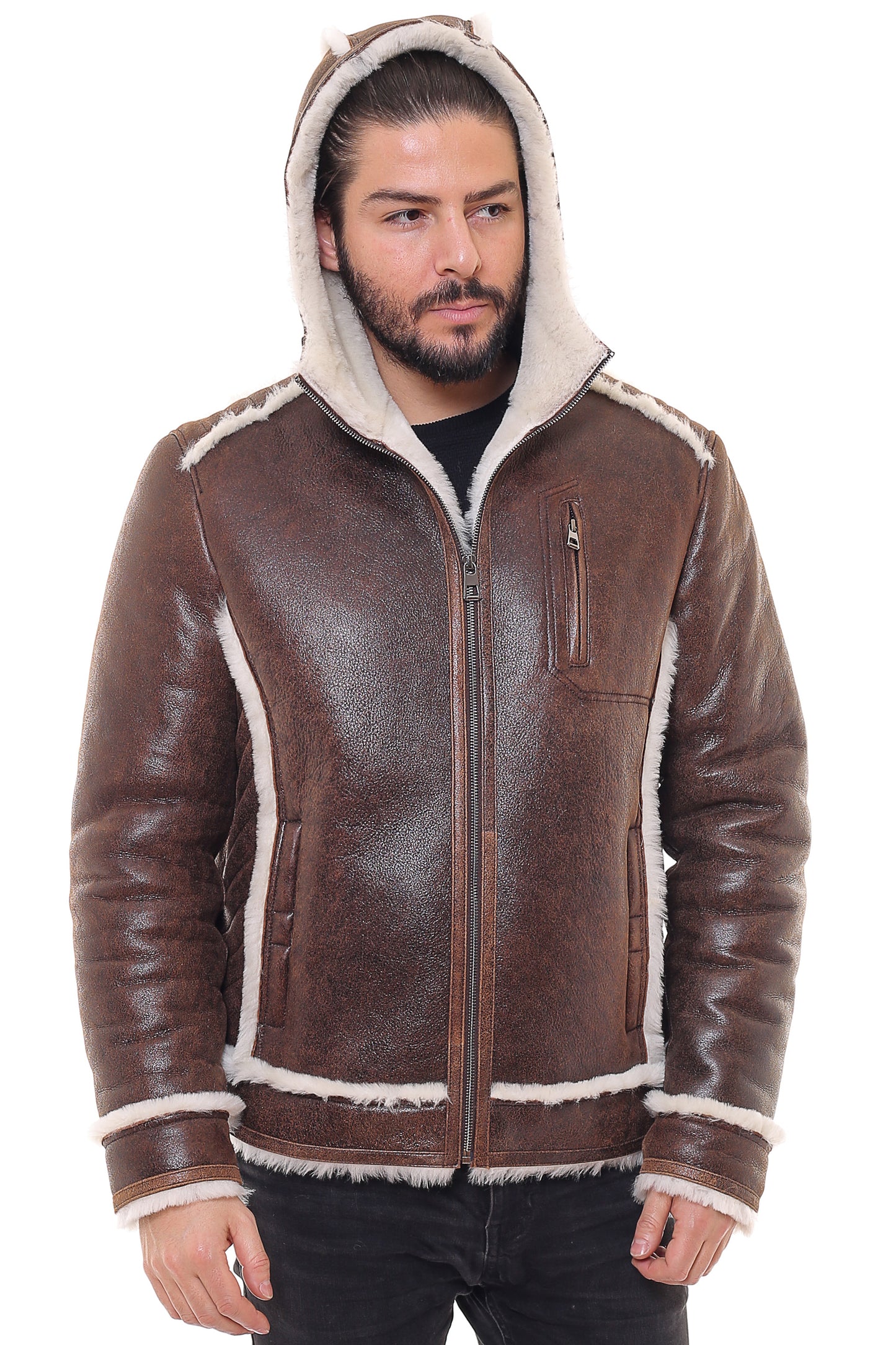 Gokotta Sheepskin Shearling Jacket