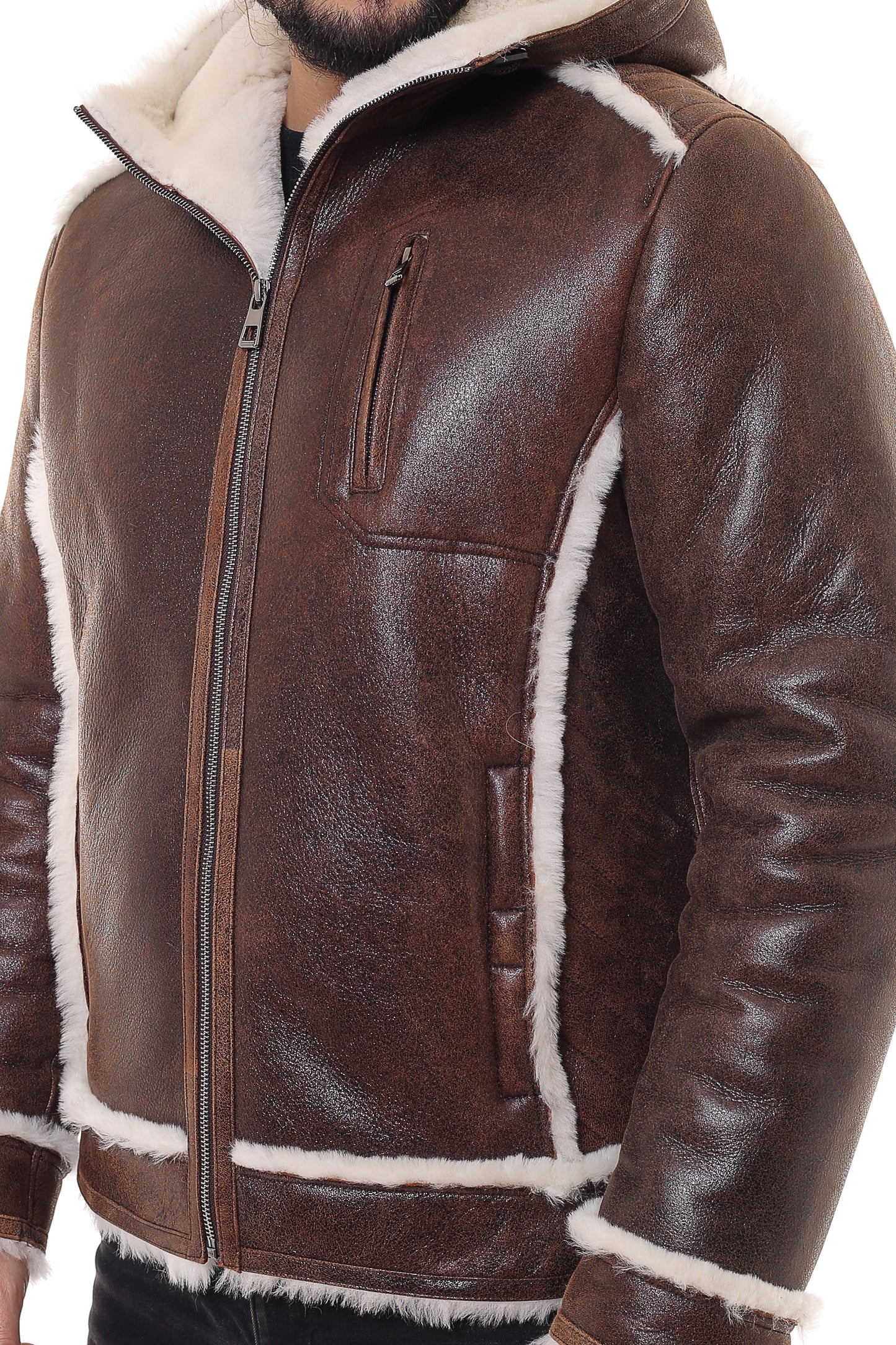 Gokotta Sheepskin Shearling Jacket