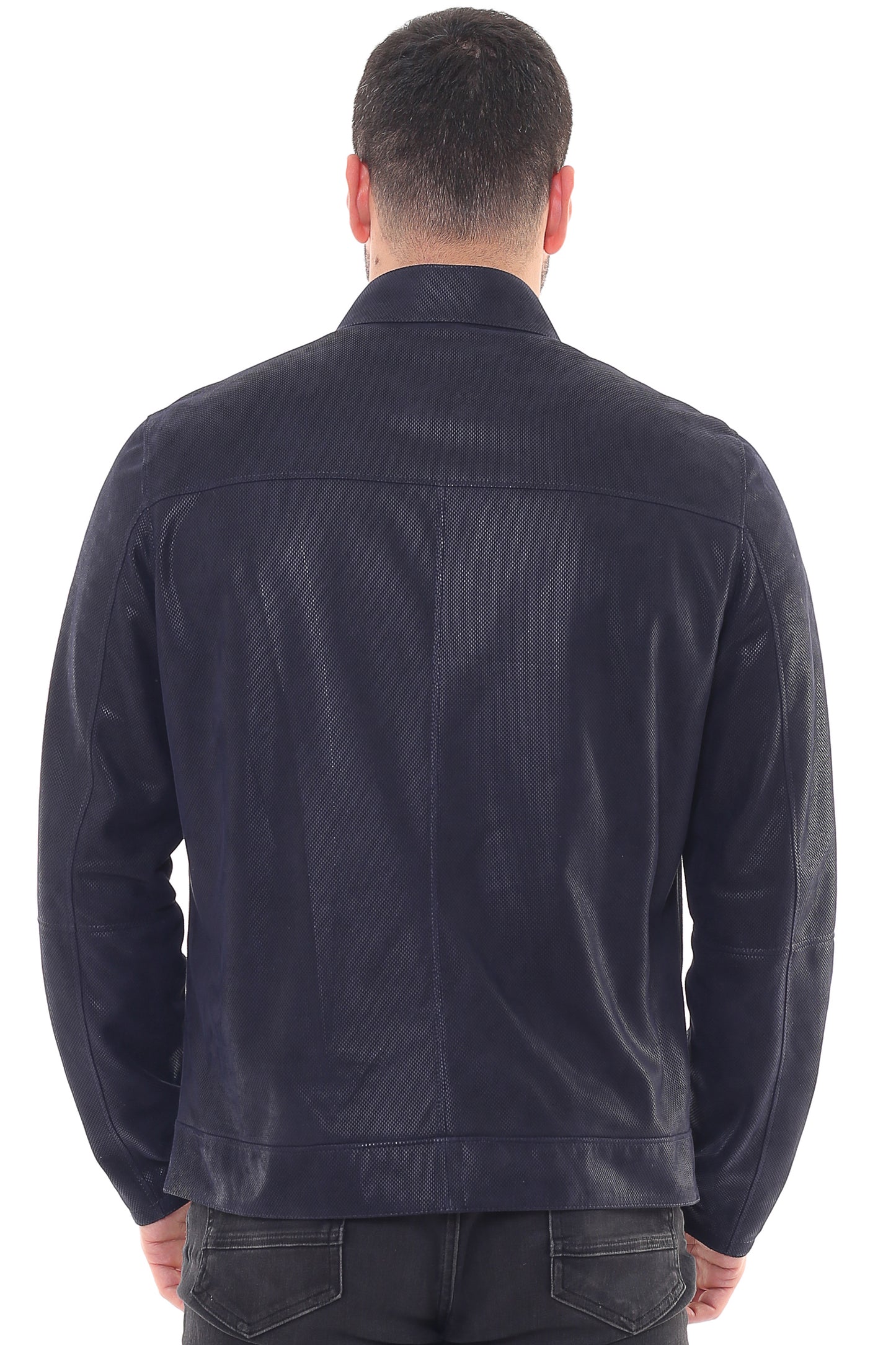 Electra Reversible Suede Leather Jacket