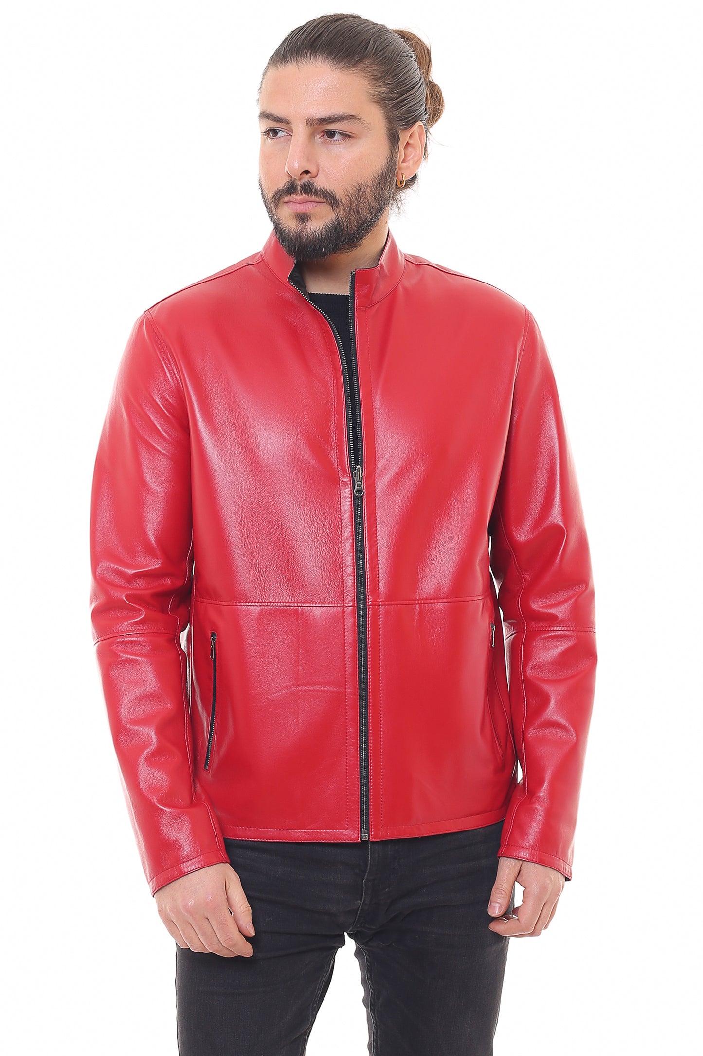 Steven Reversible Leather Jacket