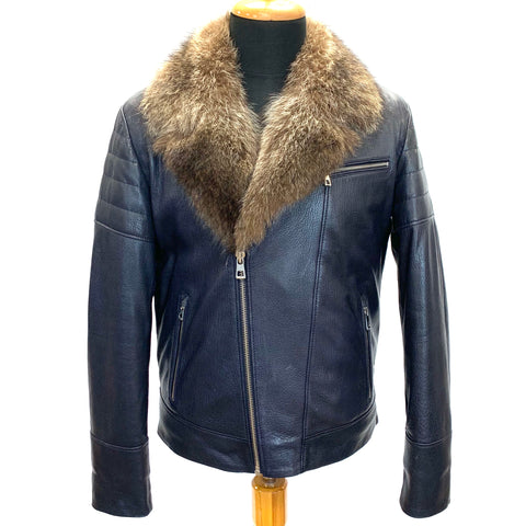 Domrul Leather Coat