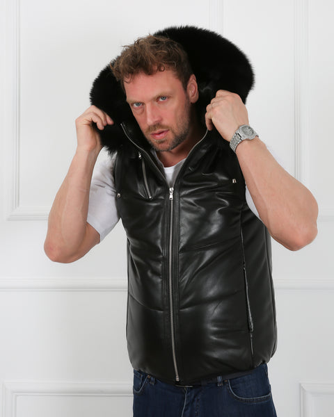 Tucker Leather Coat