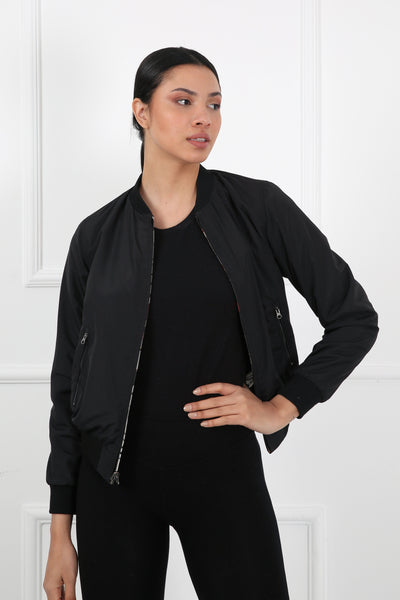 Sarang Women Reversible Leather Jacket
