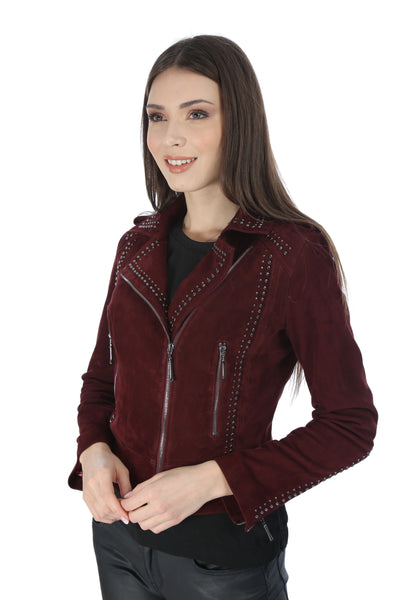 Carmela Women Leather Jacket
