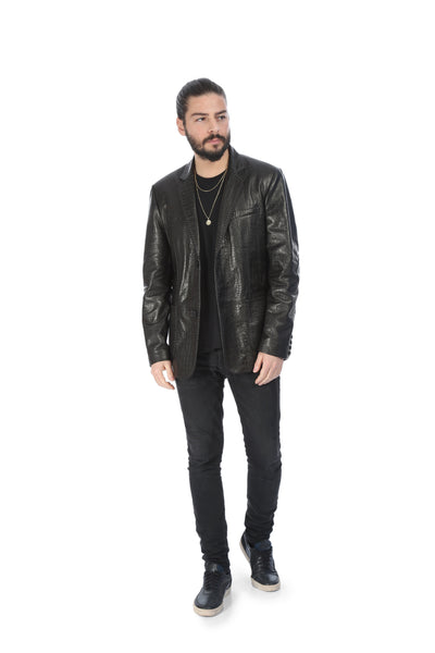Varro Blazer Leather Jacket