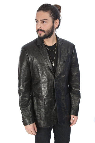 Unicus Blazer Leather Jacket