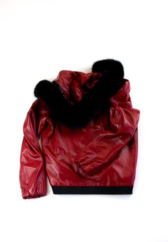 Shoshona Leather Coat