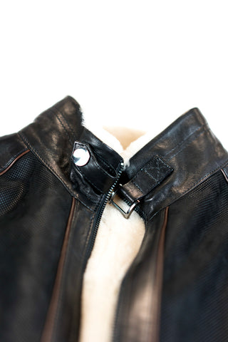 Dario Leather Coat