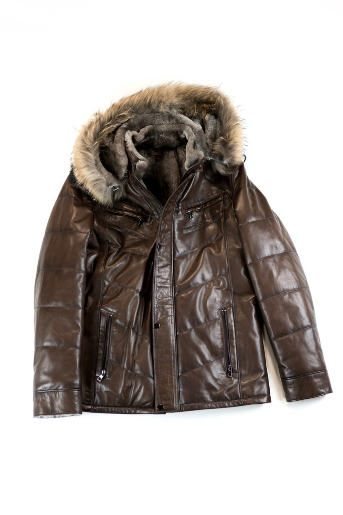 Dimitri Leather Coat
