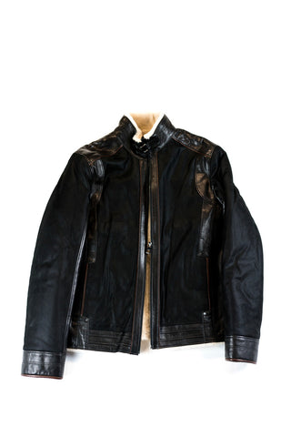 Dario Leather Coat
