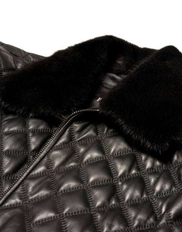 Demre Leather  Coat