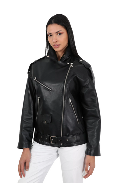 Mysa Women Leather Jacket