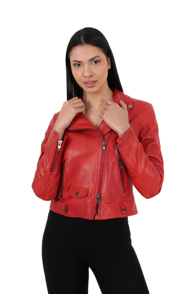 Vorfreude Women Leather Jacket