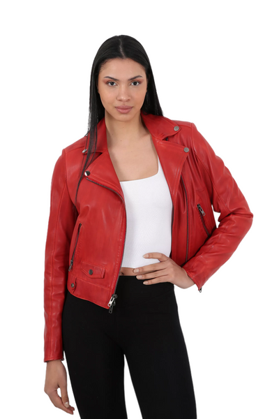 Vorfreude Women Leather Jacket