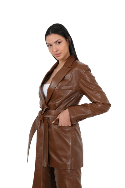 Safarnama Women Leather Jacket
