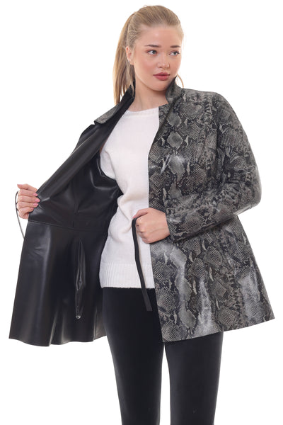 Larissa Women Leather Jacket