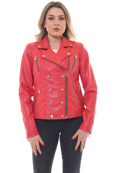 Fina Women Leather Jacket